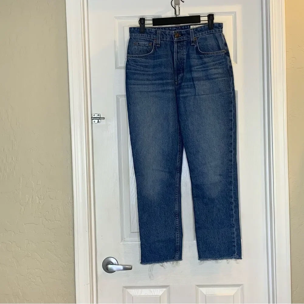 Rag & Bone Nina High-Rise Ankle Cigarette Jean in Monty Size 26